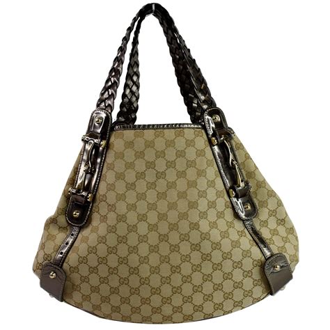 gucci pelham canvas bag|Gucci pelham hobo.